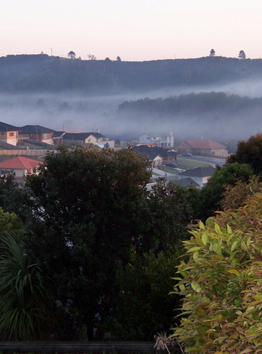 One foggy morning